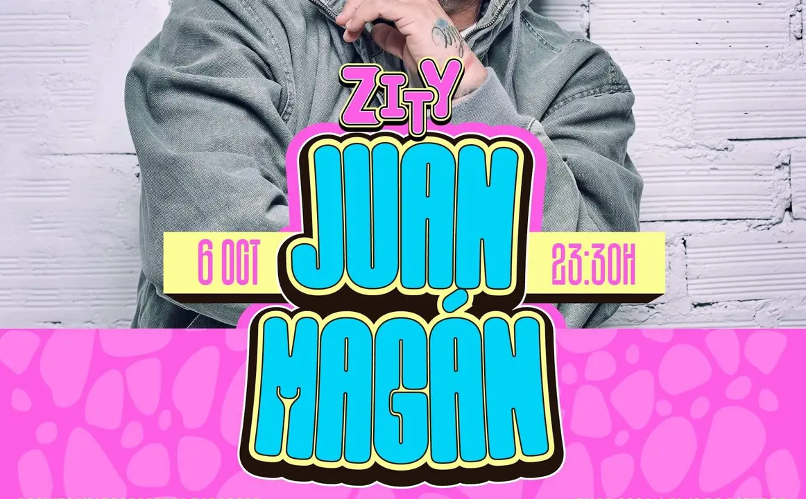 Cartel concierto Juan Mag&aacute;n en las Fiestas del Pilar 2024