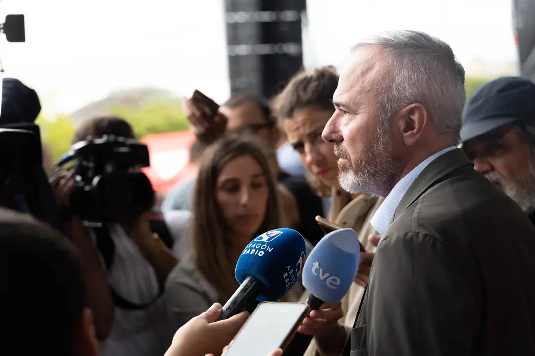 El presidente del Gobierno de Arag&oacute;n, Jorge Azc&oacute;n / Fabi&aacute;n Sim&oacute;n