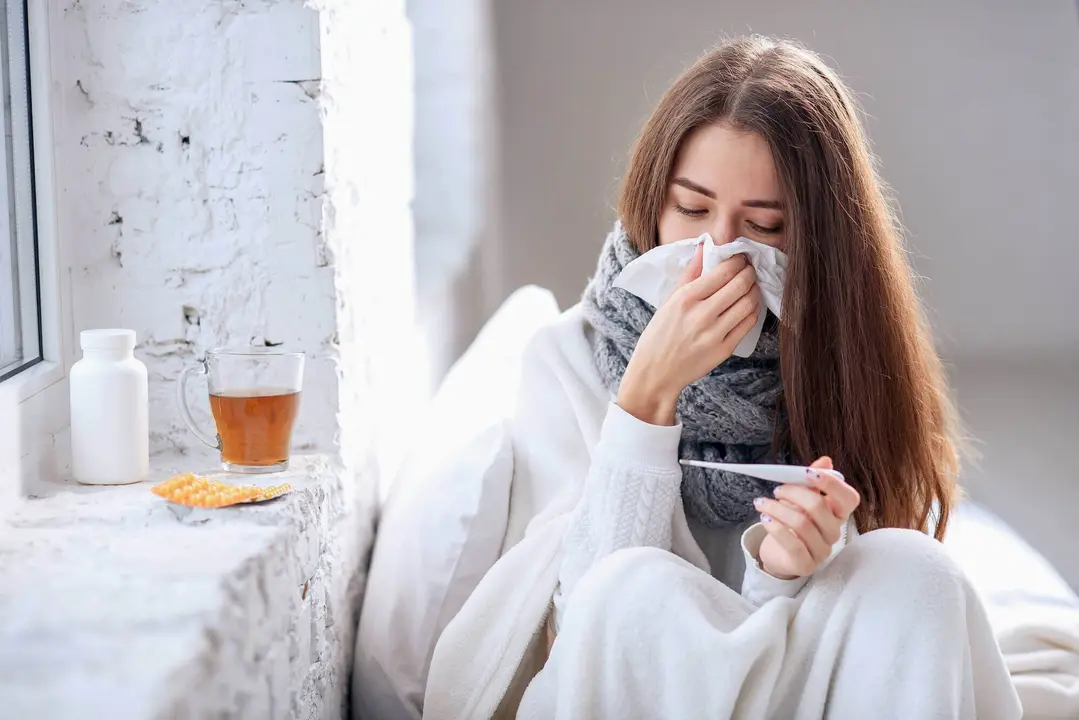 Una mujer con gripe / HOY ARAG&Oacute;N