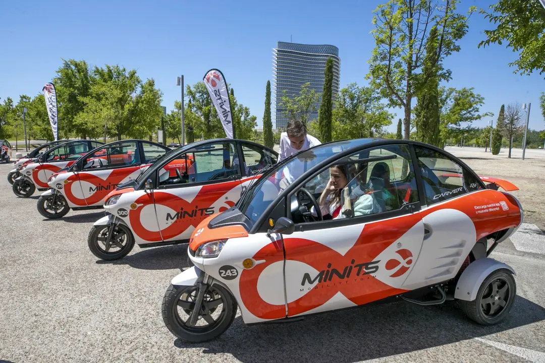Minits cuenta actualmente con una flota de 200 triciclos el&eacute;ctricos en Zaragoza