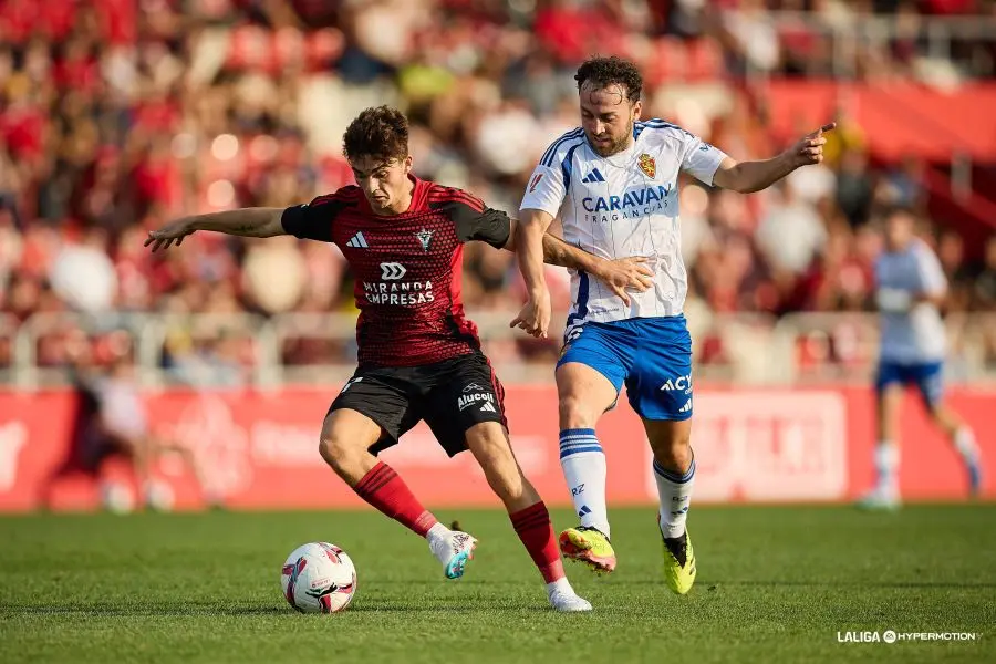 Keidi Bare con el Real Zaragoza / LFP