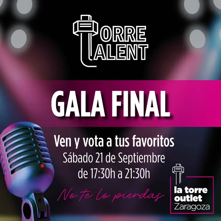 Torre Talent finalizar&aacute; con su gala final el pr&oacute;ximo s&aacute;bado 21 de septiembre