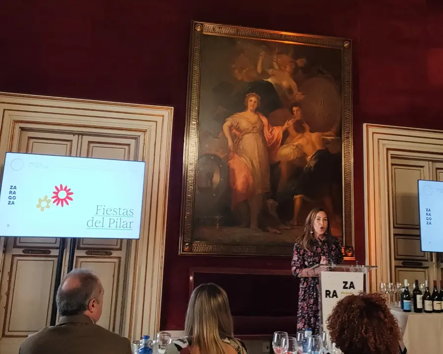Natalia Chueca, durante su presentaci&oacute;n en la Casa de la Villa de Madrid / HA
