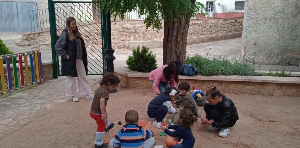 La escuela de Monforte de Moyuela ha reabierto sus puertas tras 24 a&ntilde;os cerrada.