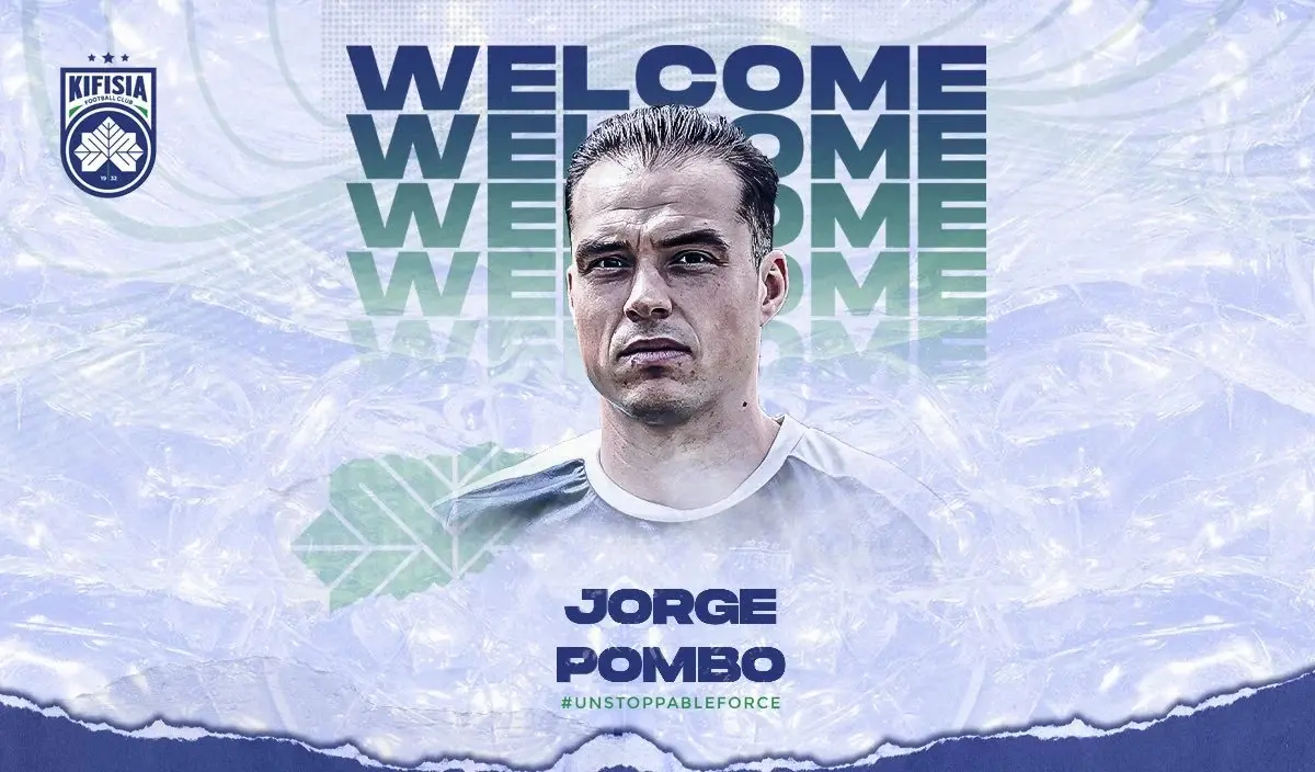 Jorge Pombo en su nuevo equipo