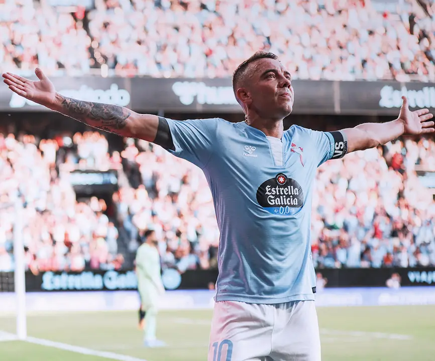 Iago Aspas con el Celta de Vigo / CELTA DE VIGO