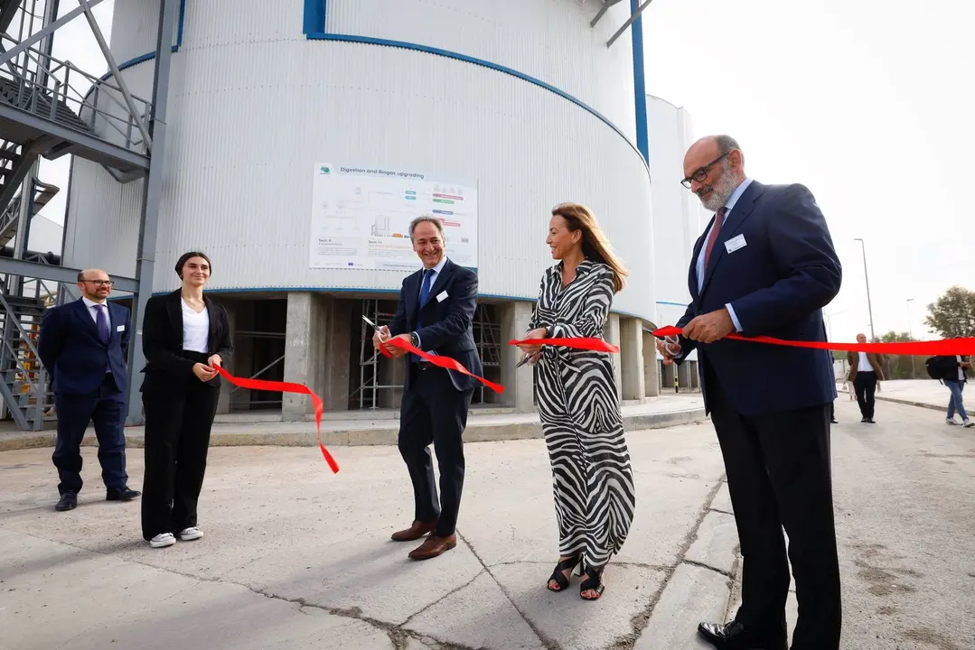 Inauguraci&oacute;n de la nueva biorrefiner&iacute;a&nbsp;urbana. Miguel G. Garc&iacute;a