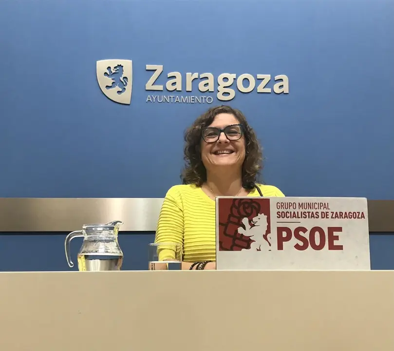La concejal del grupo municipal del PSOE, Marta Aparicio. EP