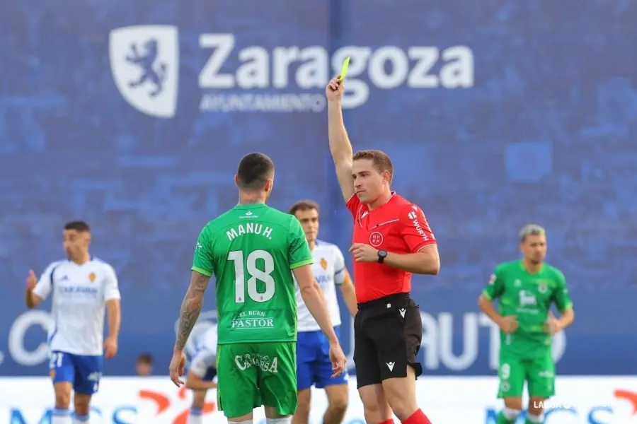 El colegiado Del Real Zaragoza-Racing / LFP