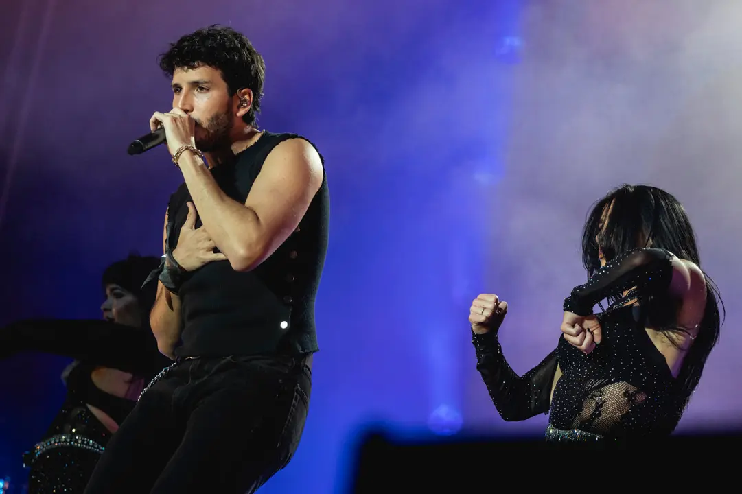 Concierto de Sebasti&aacute;n Yatra en el Espacio Zity de Zaragoza en las Fiestas del Pilar 2024. / Marcos Cebri&aacute;n para HOY ARAG&Oacute;N