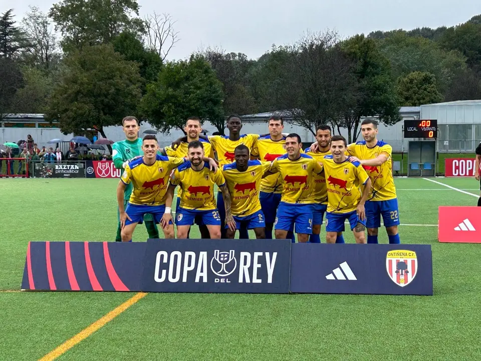 Onti&ntilde;ena en la Copa del Rey / FEDERACI&Oacute;N NAVARRA DE F&Uacute;TBOL