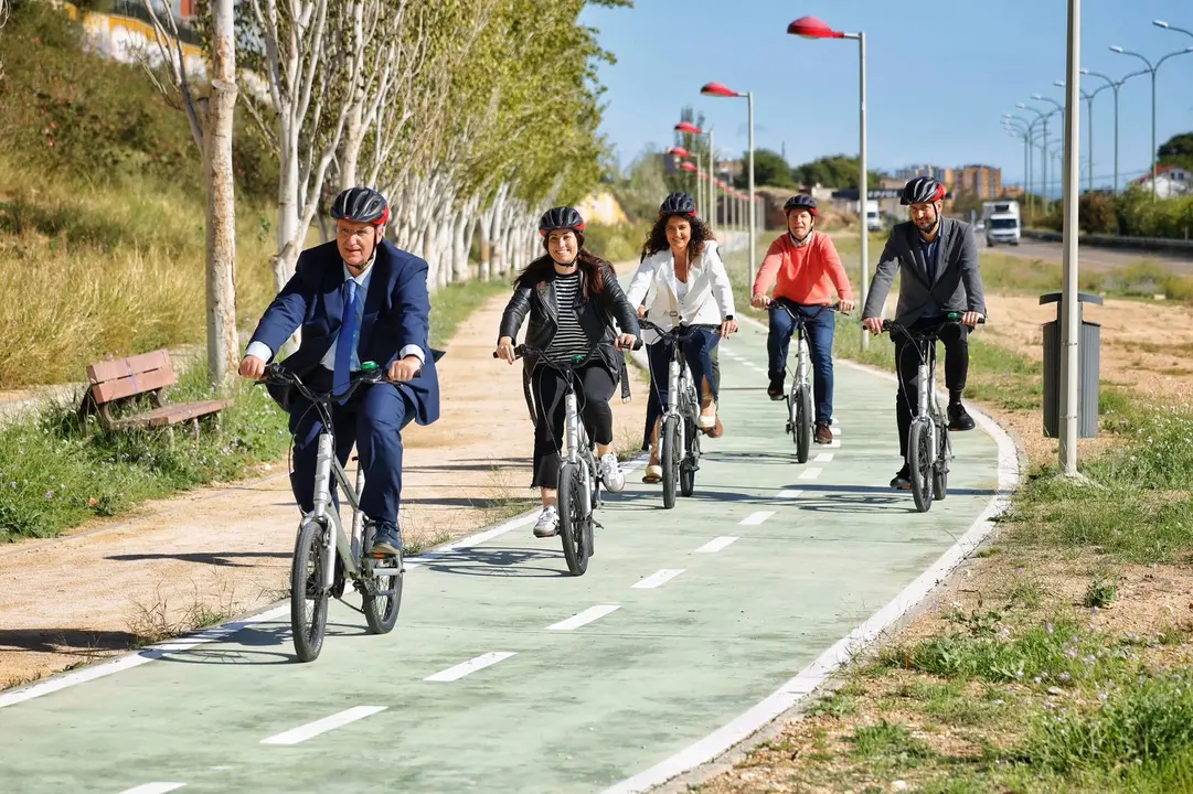 El nuevo carril bici que une Zaragoza con Cuarte de Huerva