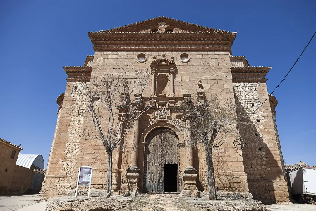 La ermita de San Clemente es uno de los templos barrocos m&aacute;s importantes de Arag&oacute;n / Turismo Campo de Belchite