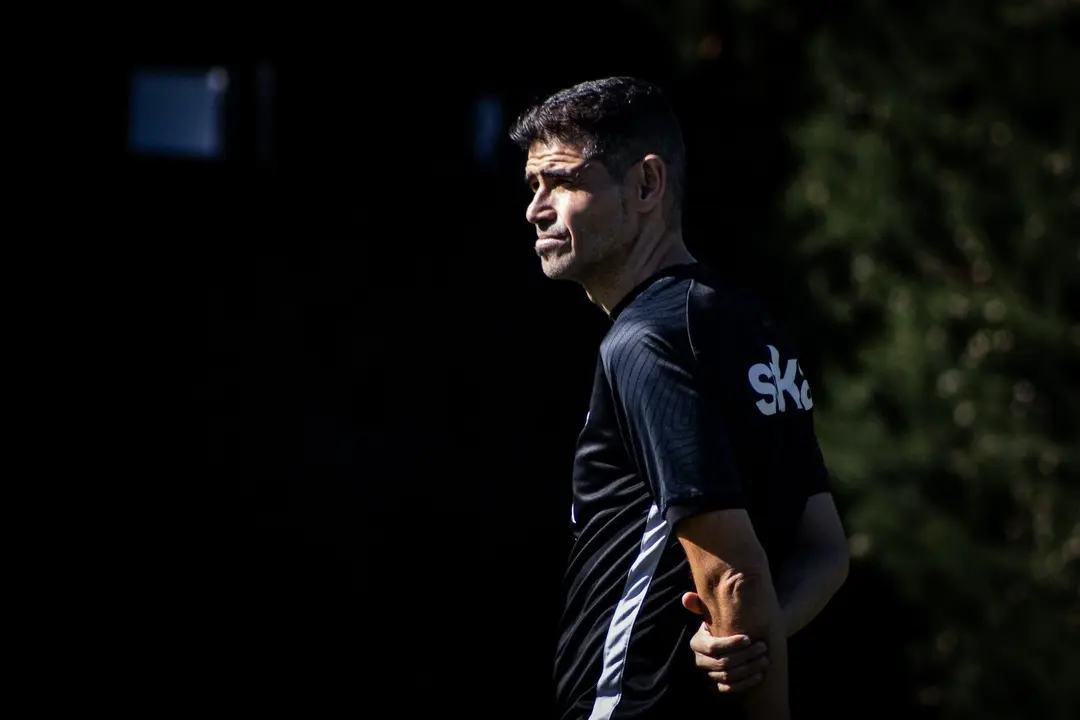 Antonio Hidalgo con la SD Huesca / SD HUESCA