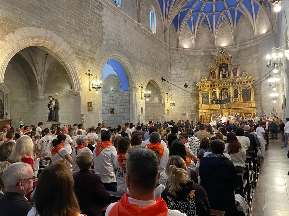 Fraga celebra el d&iacute;a de la Virgen del Pilar