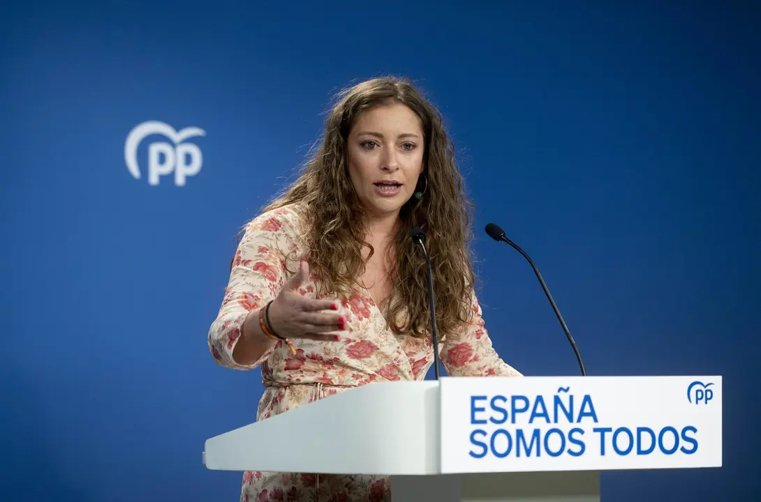 La vicesecretaria de Sanidad y Educaci&oacute;n del PP, Ester Mu&ntilde;oz / E.P.