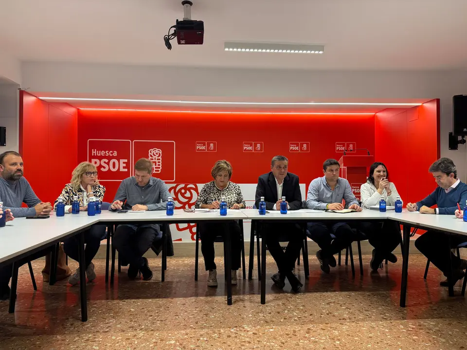 PSOE Alto Arag&oacute;n Ejecutiva Provincial.