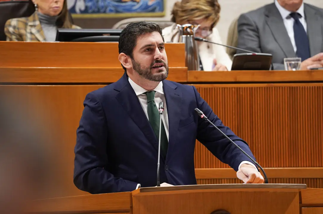 Alejandro Nolasco, portavoz de VOX en Arag&oacute;n / Cortes de Arag&oacute;n