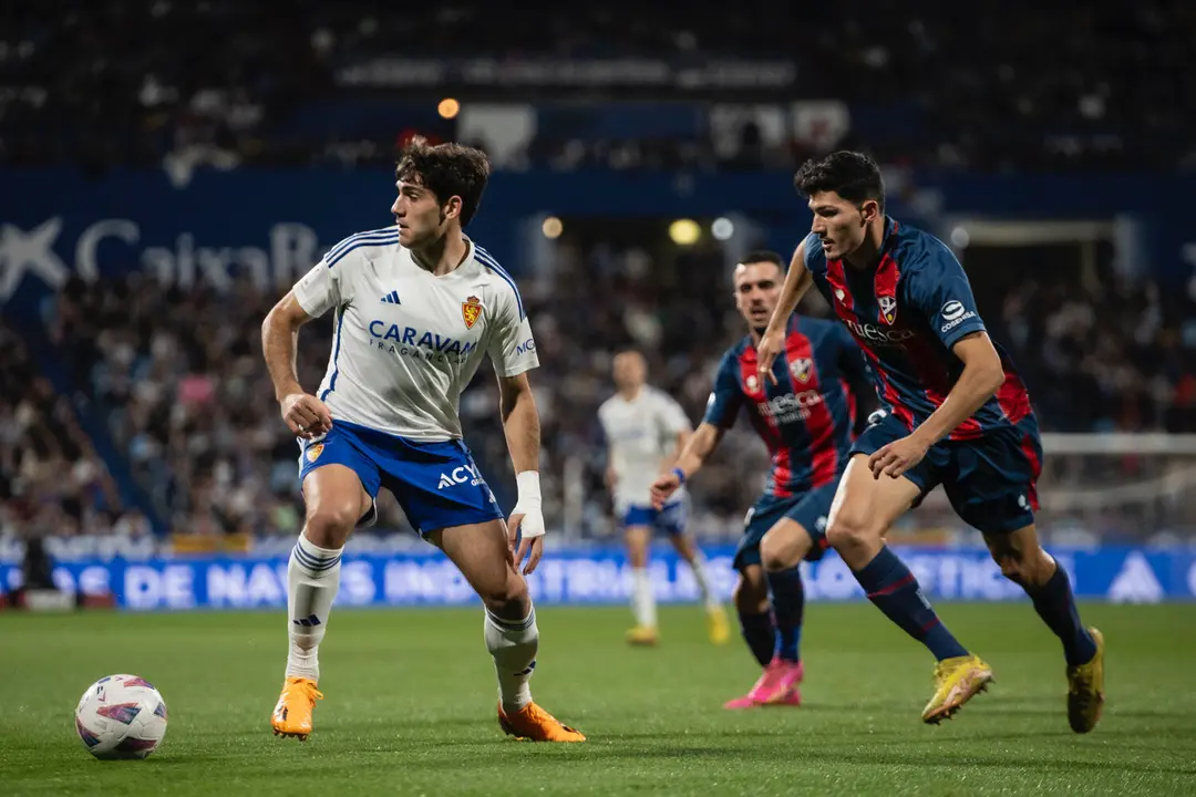 Derbi aragon&eacute;s entre el Real Zaragoza y SD Huesca / MARCOS CEBRI&Aacute;N