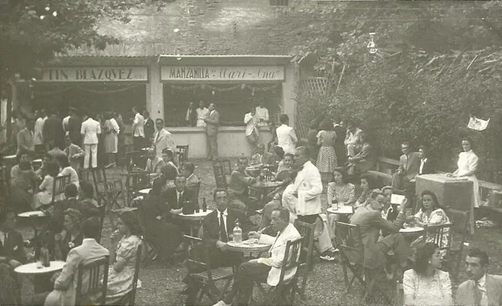 Iris Park fue el centro de ocio de moda de principios de los a&ntilde;os 30 /  Foto Wamba, Gran Archivo Zaragoza Antigua