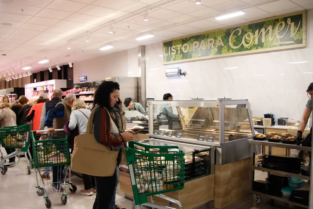 Nueva secci&oacute;n Listo para comer en el Mercadona de Aragonia