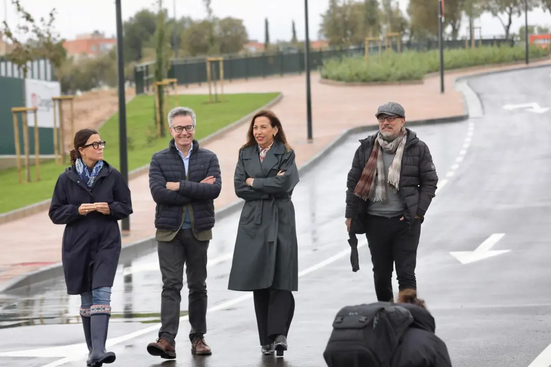 Nuevo vial que conecta el Distrito Sur con el barrio de Casablanca. Daniel Marcos