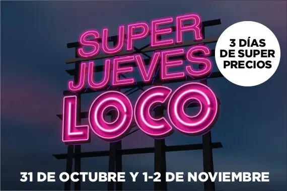 El Super Jueves Loco traer&aacute; tres d&iacute;as de descuentos en La Torre Outlet