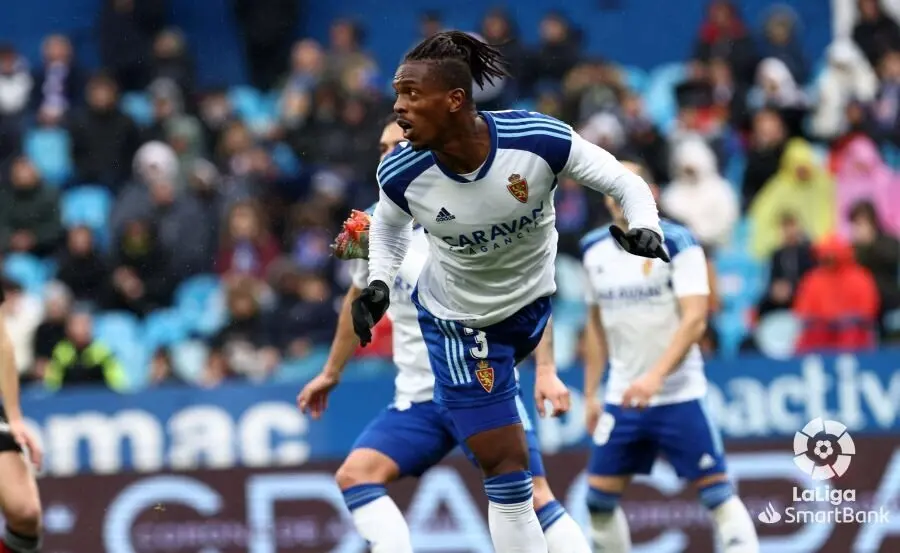 Jair Amador con el Real Zaragoza / LFP