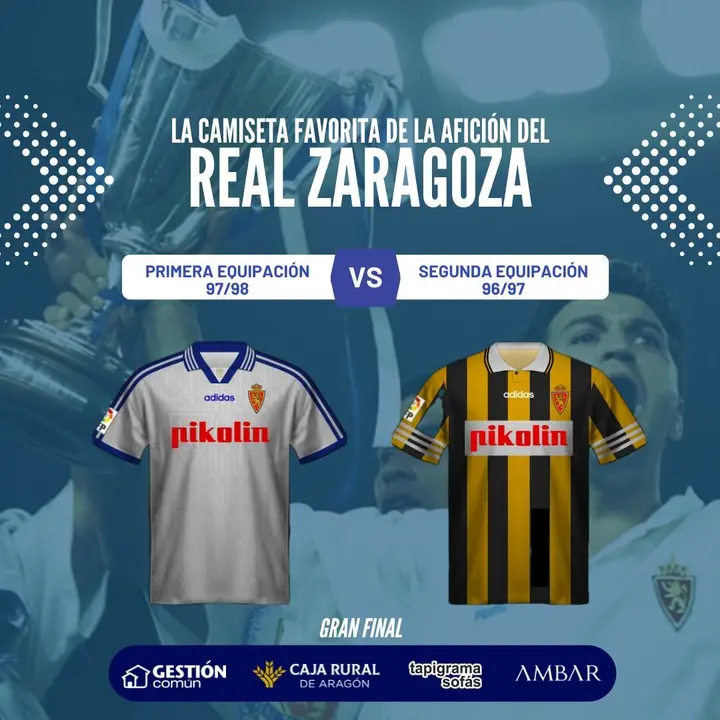 Gran final camiseta del Real Zaragoza