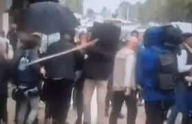 Momento del palazo a Pedro S&aacute;nchez. Redes Sociales