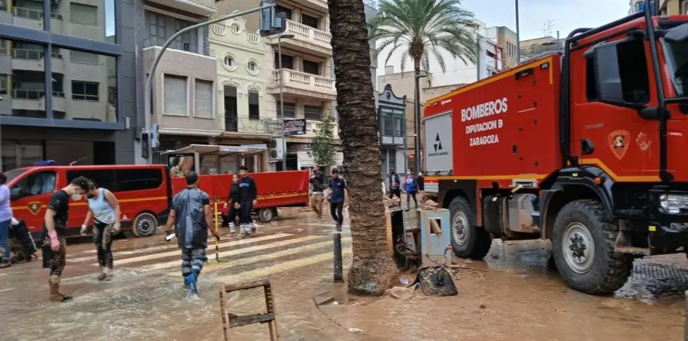 Bomberos en Catarroja / DGA