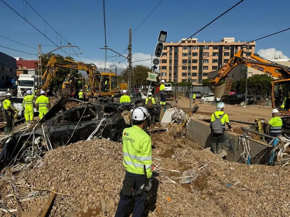 Trabajos en las l&iacute;neas de Cercan&iacute;as / Transportes
