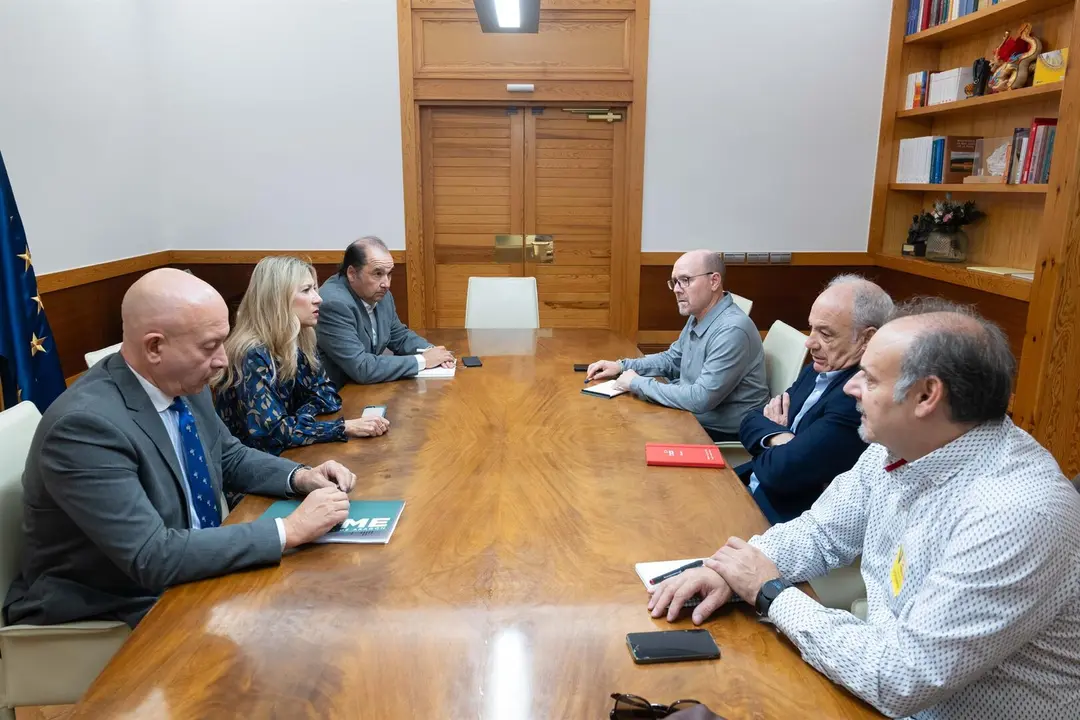 La reuni&oacute;n ha tenido lugar en el Edificio Pignatelli / Fabi&aacute;n Sim&oacute;n
