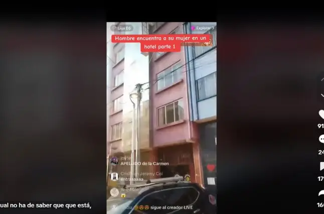 Pantallazo del v&iacute;deo de TikTok