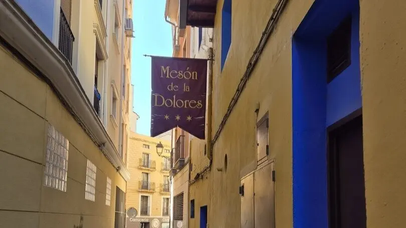 Mes&oacute;n de la Dolores, en Calatayud. / L. V.
