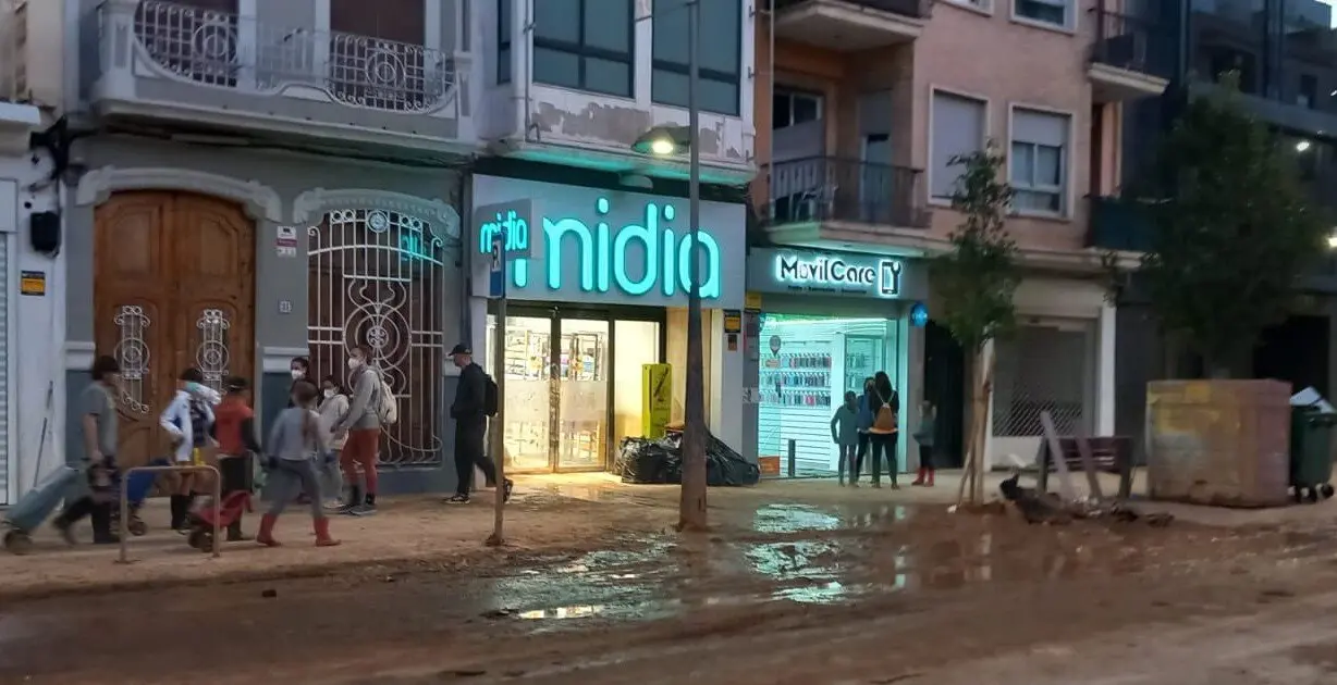 Vuelta a la normalidad en la localidad valenciana de Catarroja