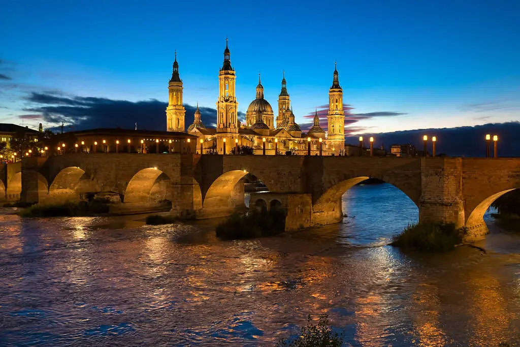 Bas&iacute;lica del Pilar en Zaragoza.