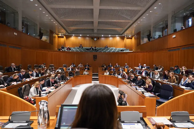 Pleno parlamentario del 14 de noviembre de 2024 en la Aljafer&iacute;a