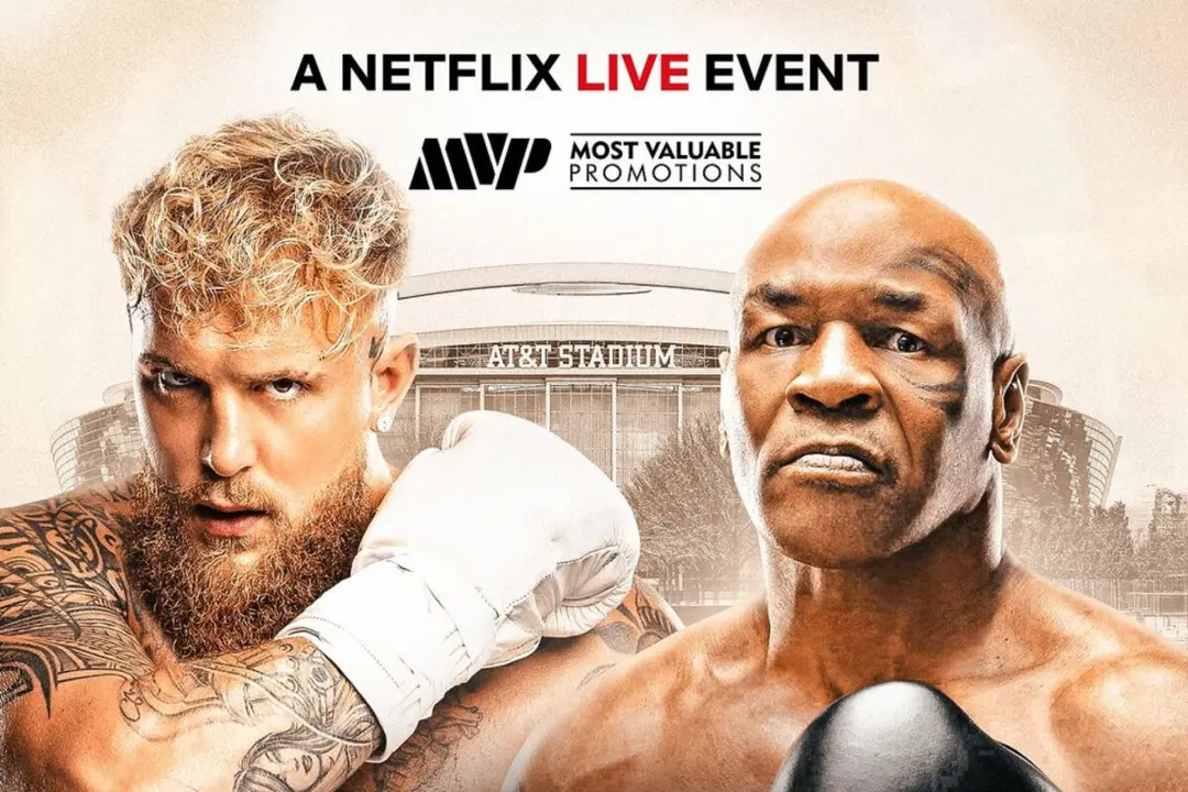 Combate Mike Tyson y Jake Paul / NETFLIX