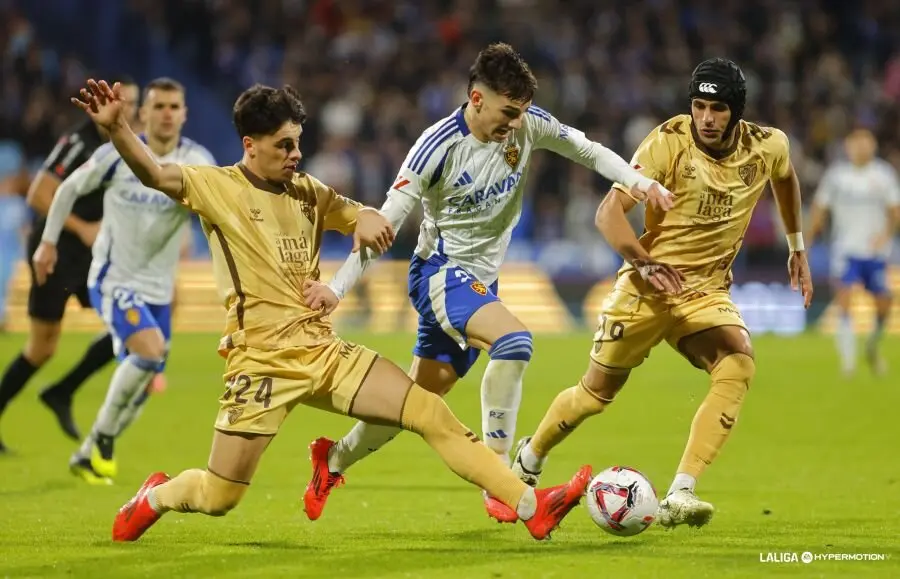 Real Zaragoza-M&aacute;laga / LFP
