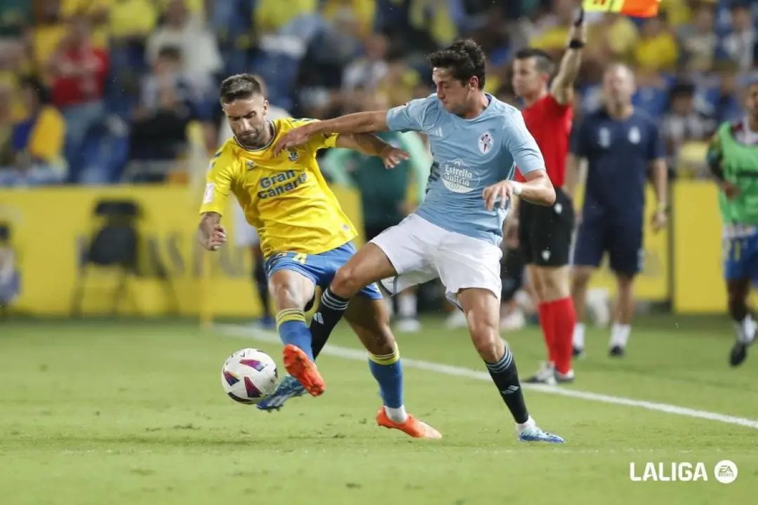 Carlos Dotor con el Celta de Vigo / LFP