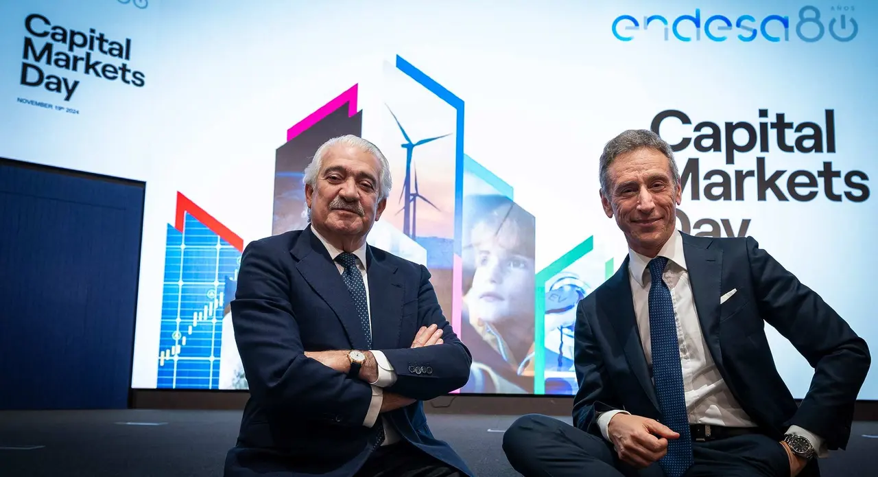 Jos&eacute; Bogas (izda.), consejero delegado, y Marco Palermo (dcha.), director general econ&oacute;mico-financiero.