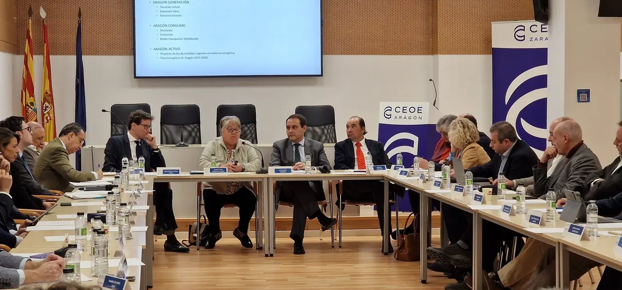 Comisi&oacute;n de Energ&iacute;a / CEOE Arag&oacute;n - C&aacute;mara de Zaragoza