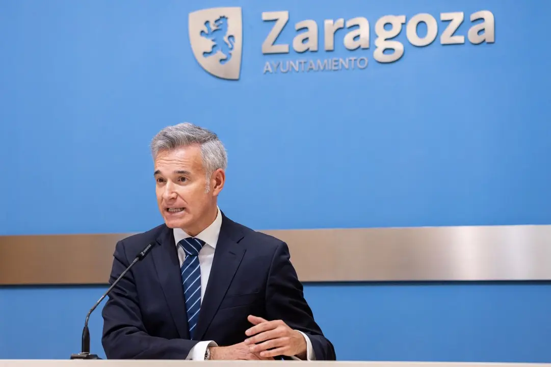 El portavoz del Gobierno de Zaragoza, V&iacute;ctor Serrano. AZ