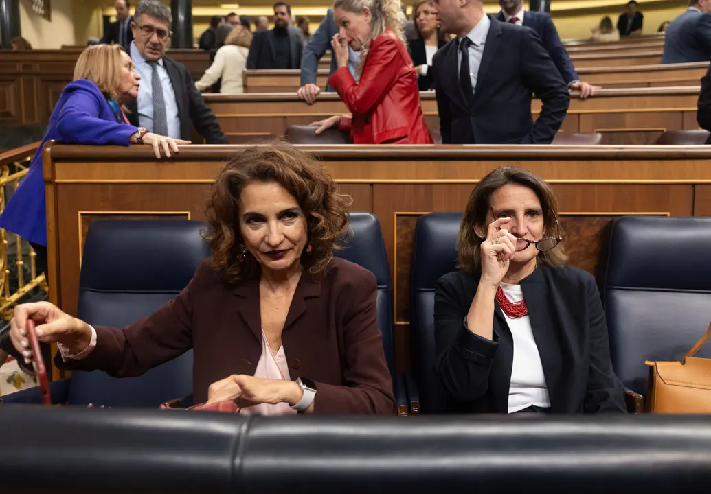 La vicepresidenta del Gobier y ministra de Hacienda, Mar&iacute;a Jes&uacute;is Montero