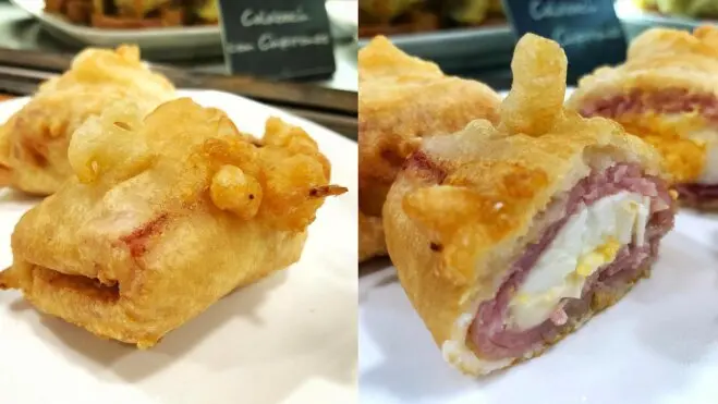Jam&oacute;n con chorreras. / INSTAGRAM