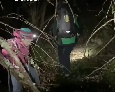 Rescatados dos senderistas en A&ntilde;&oacute;n del Moncayo. / Guardia Civil