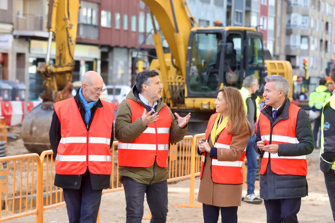 La Avenida Navarra cumple su primer mes de obras.