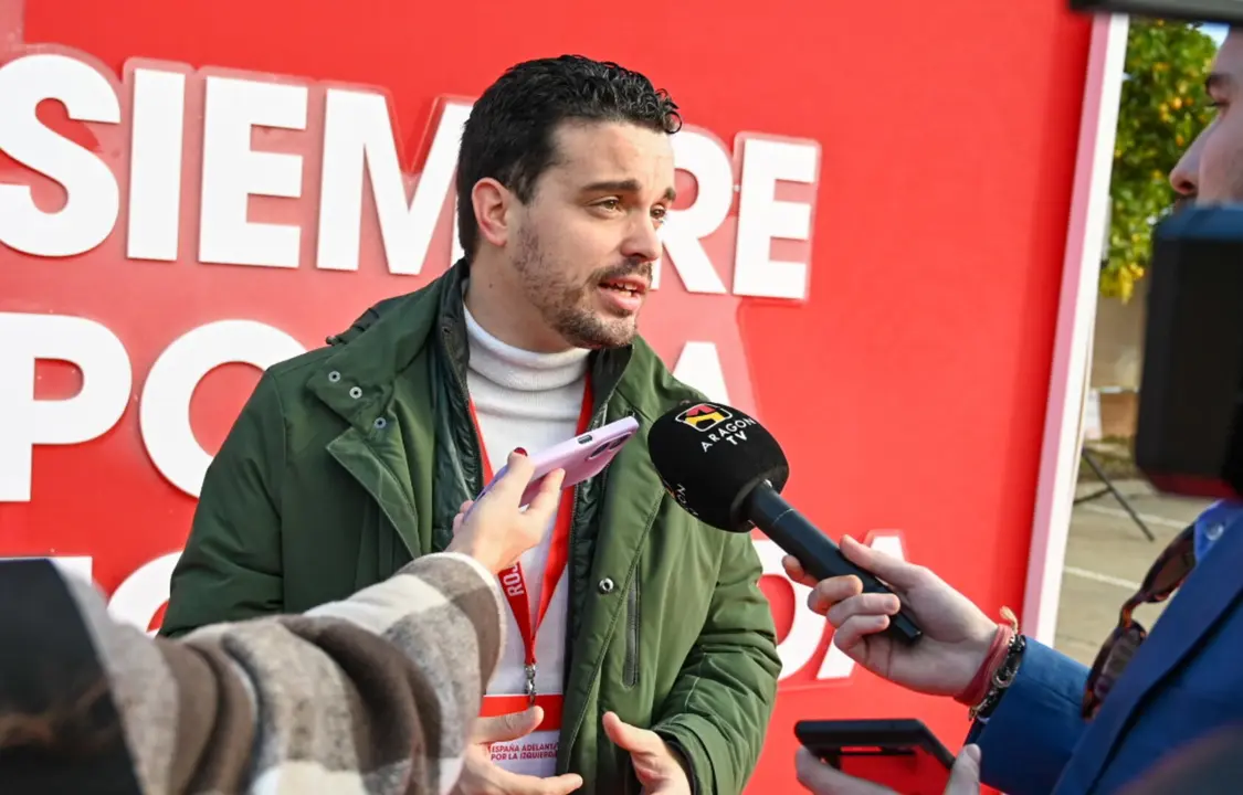 El n&ordm;2 de los socialistas aragoneses, Dario Villagrasa / PSOE