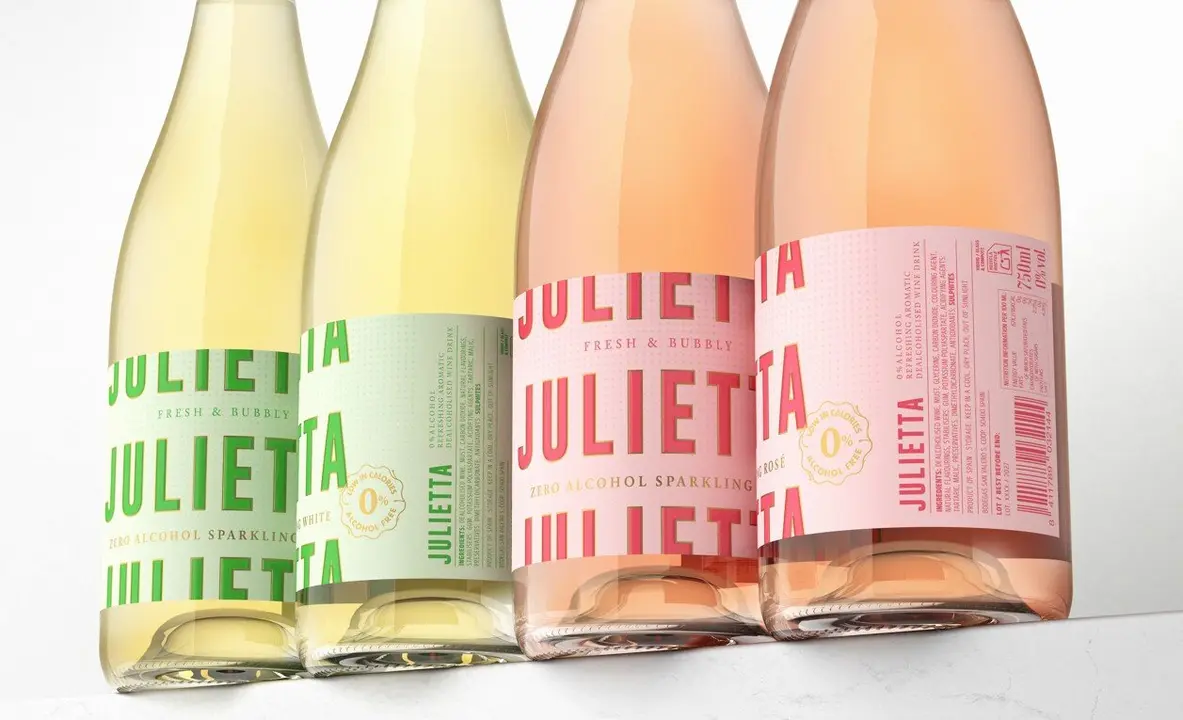 Bodegas San Valero lanza Julietta, los dos primeros vinos espumosos sin alcohol de Arag&oacute;n. / HA